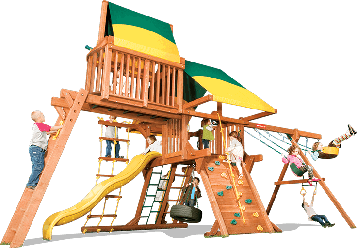 Backyard Wooden Playgrounds, Swing Sets, And Playsets For Sale In Paradise Valley