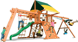 Outback Series Wooden Swing Sets And Playgrounds In Mesa
