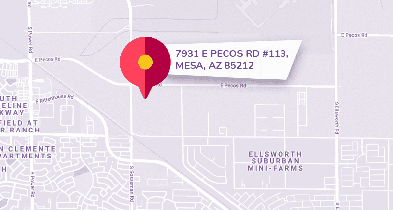 7931 E Pecos Rd #113 Mesa, AZ 85212 All About Play Map Store Location