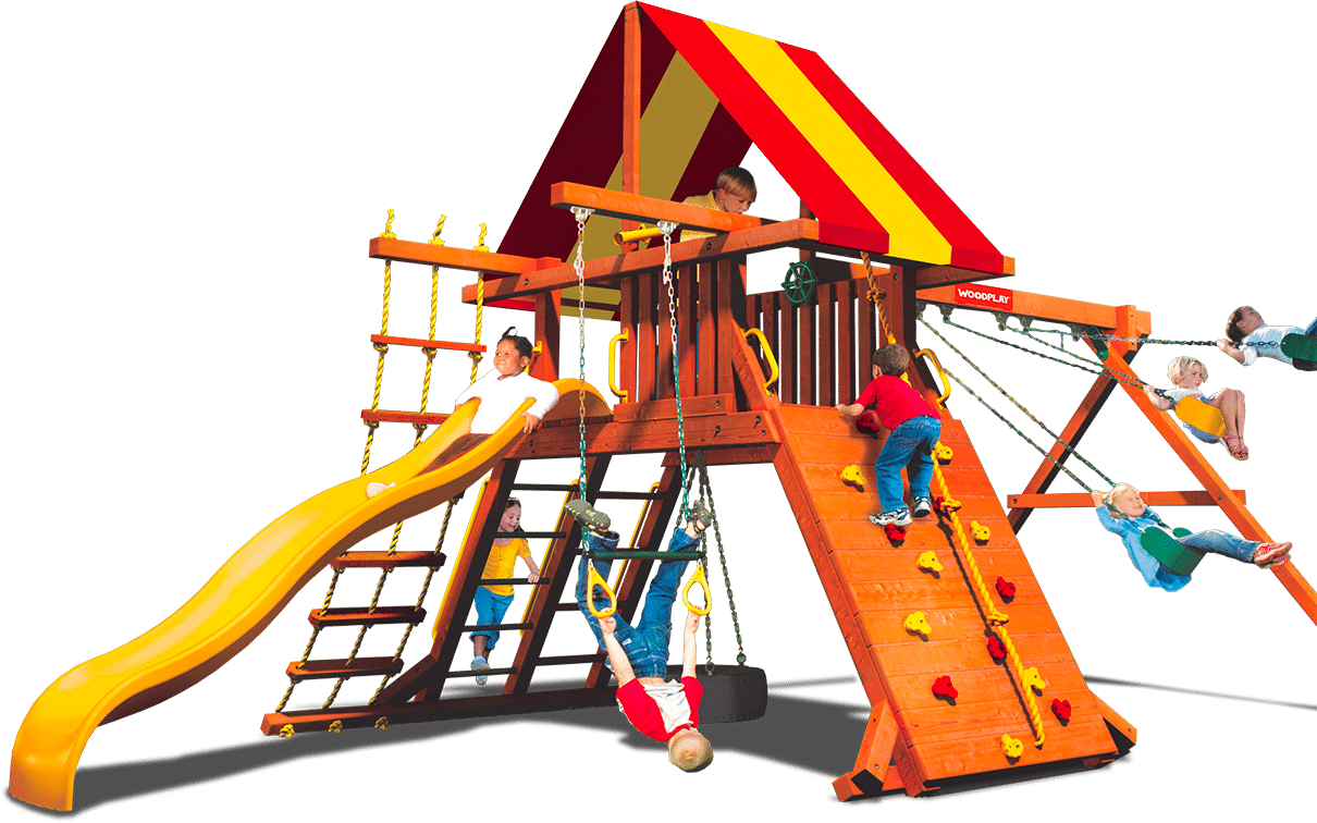 Backyard Playground Swing Sets With Slide For Sale Near You