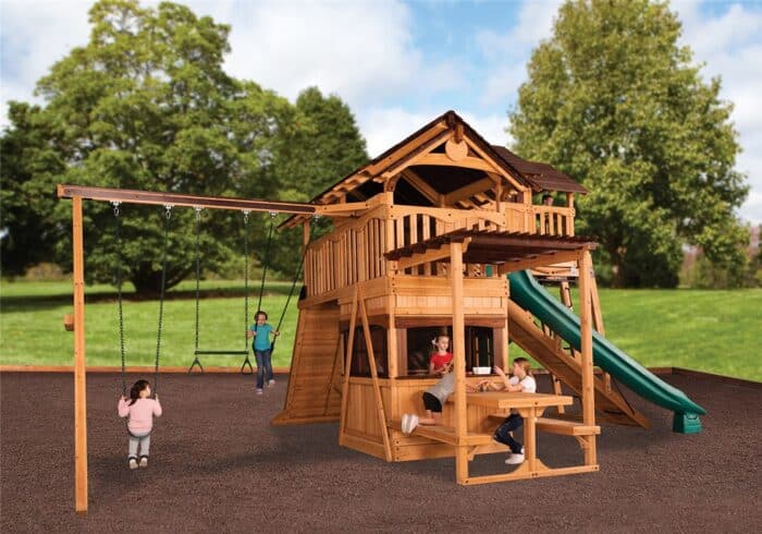 Titan Treehouse XL 10 Swing Set - Image 5