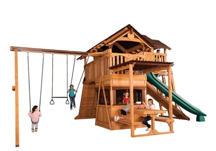Titan Treehouse XL 10 Swing Set - Image 6