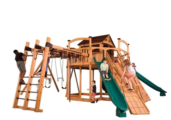 Titan Treehouse XL 12 Swing Set - Image 6