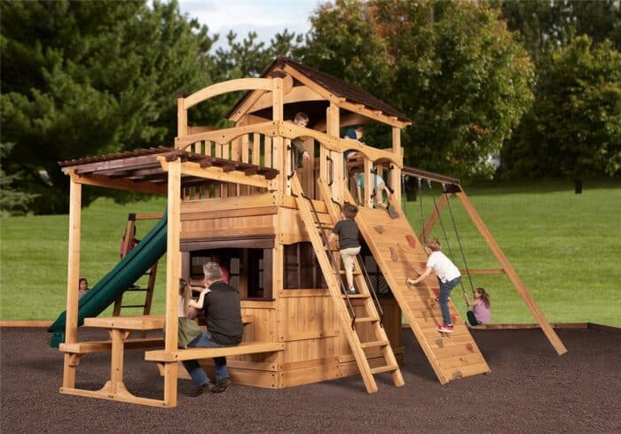 Titan Treehouse XL 13 Swing Set - Image 3