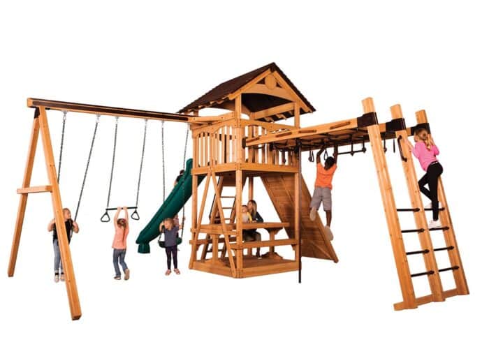 Titan Treehouse XL 2 Swing Set - Image 4