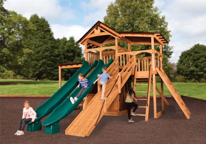 Titan Treehouse XL 4 Swing Set - Image 3