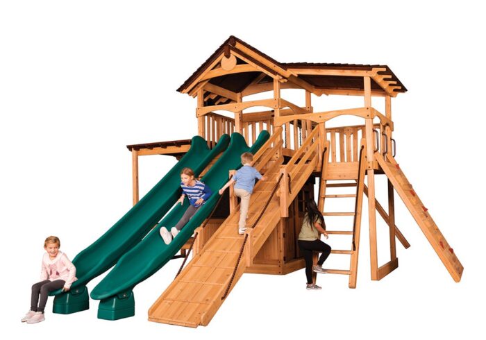 Titan Treehouse XL 4 Swing Set - Image 4