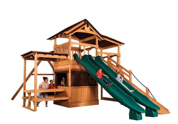 Titan Treehouse XL 4 Swing Set - Image 2