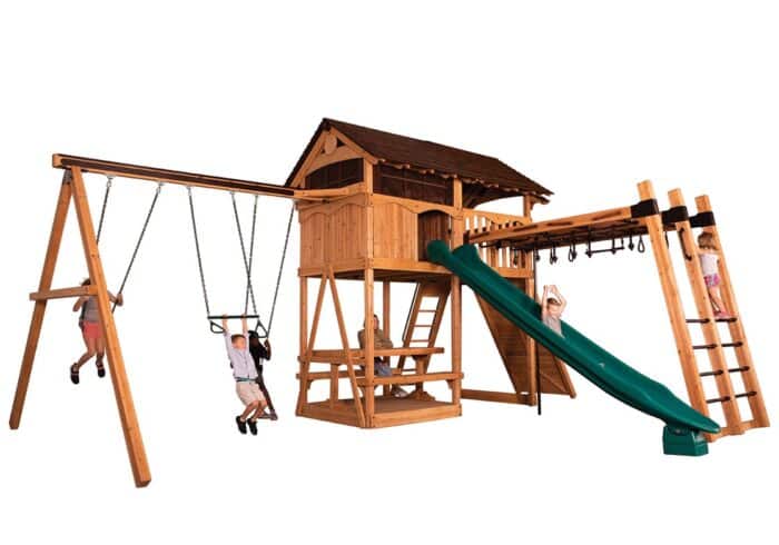 Titan Treehouse XL 5 Swing Set - Image 4