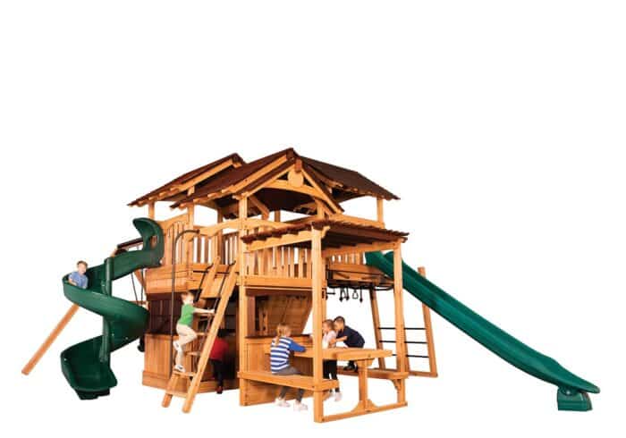 Titan Treehouse XL 6 Swing Set - Image 4