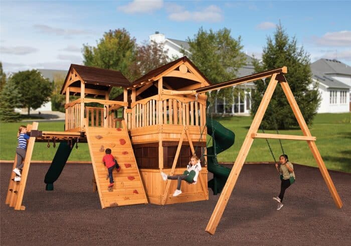 Titan Treehouse XL 6 Swing Set - Image 5