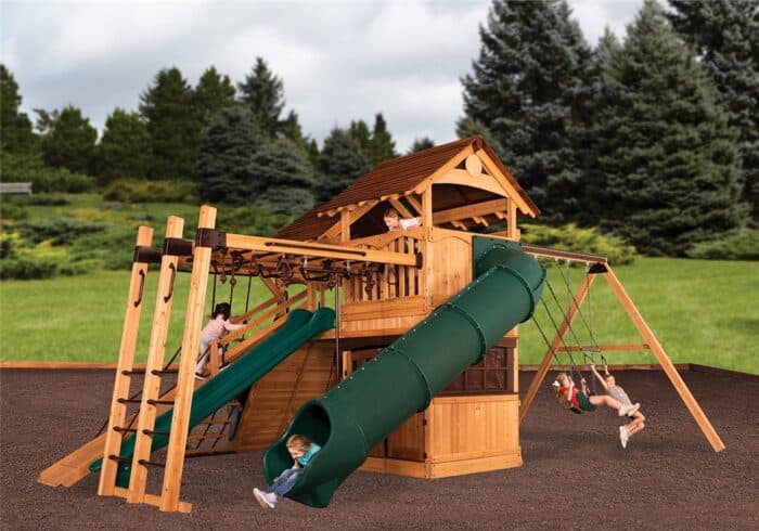 Titan Treehouse XL 8 Swing Set - Image 3
