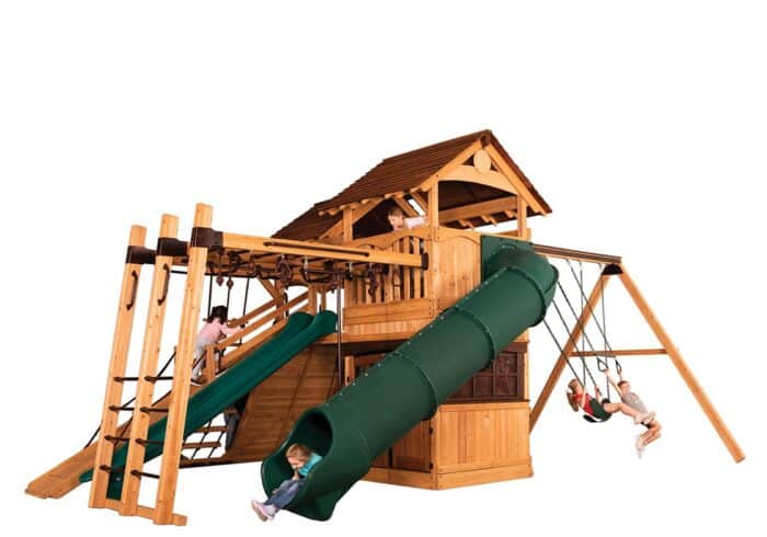 Titan Treehouse XL 8 Swing Set - Image 4