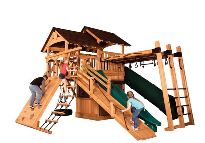 Titan Treehouse XL 8 Swing Set - Image 2