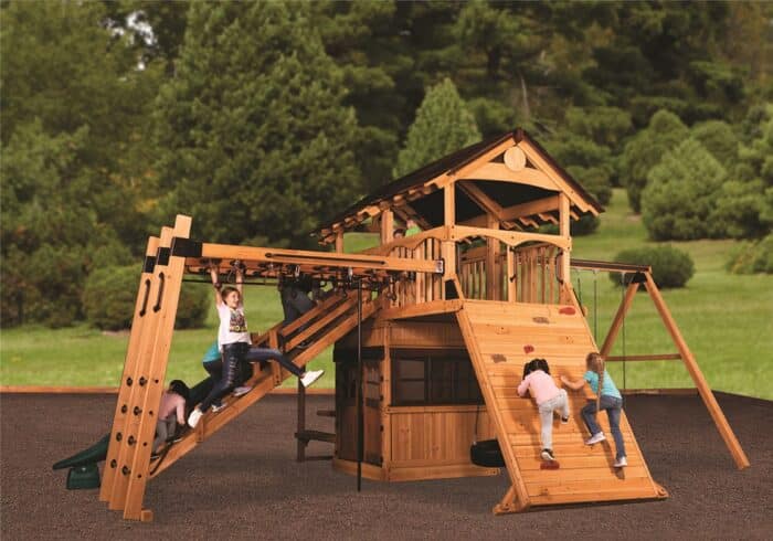 Titan Treehouse XL 9 Swing Set - Image 3