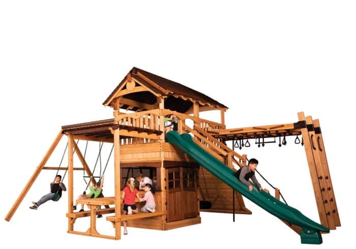 Titan Treehouse XL 9 Swing Set - Image 2