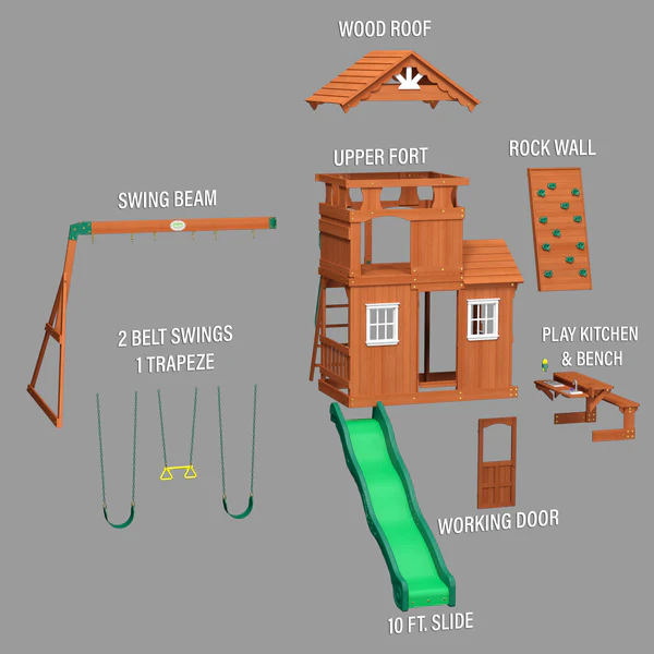 Shenandoah Swing Set - Image 10