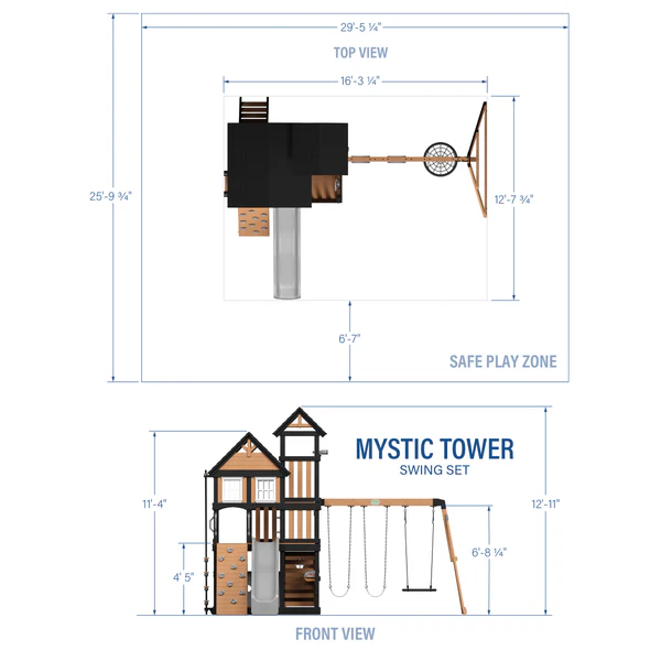 Mystic Tower Swing Set - Image 2