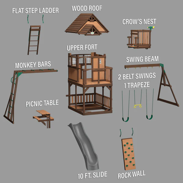 Skyfort II with Wave Slide - Image 11