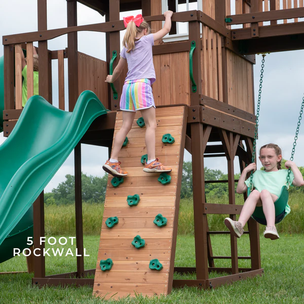 Skyfort III Swing Set - Image 7