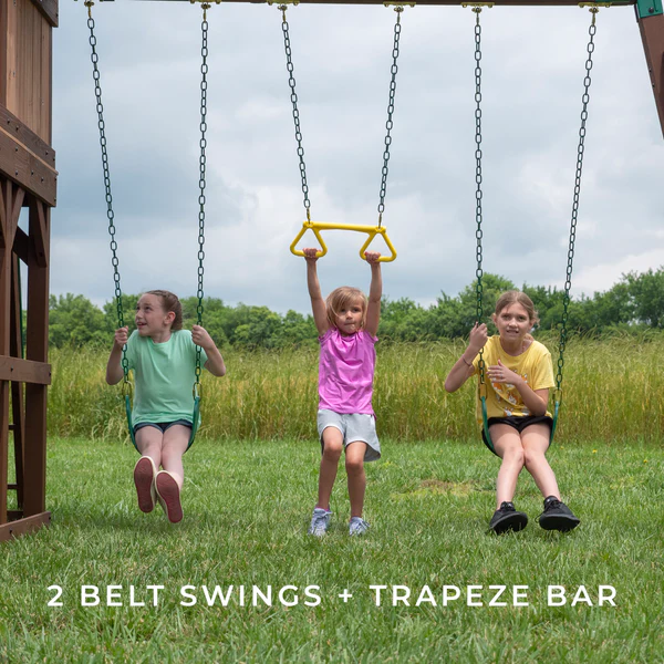 Skyfort III Swing Set - Image 5