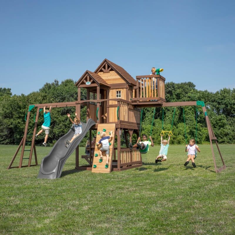 Skyfort II with Wave Slide | All About Play